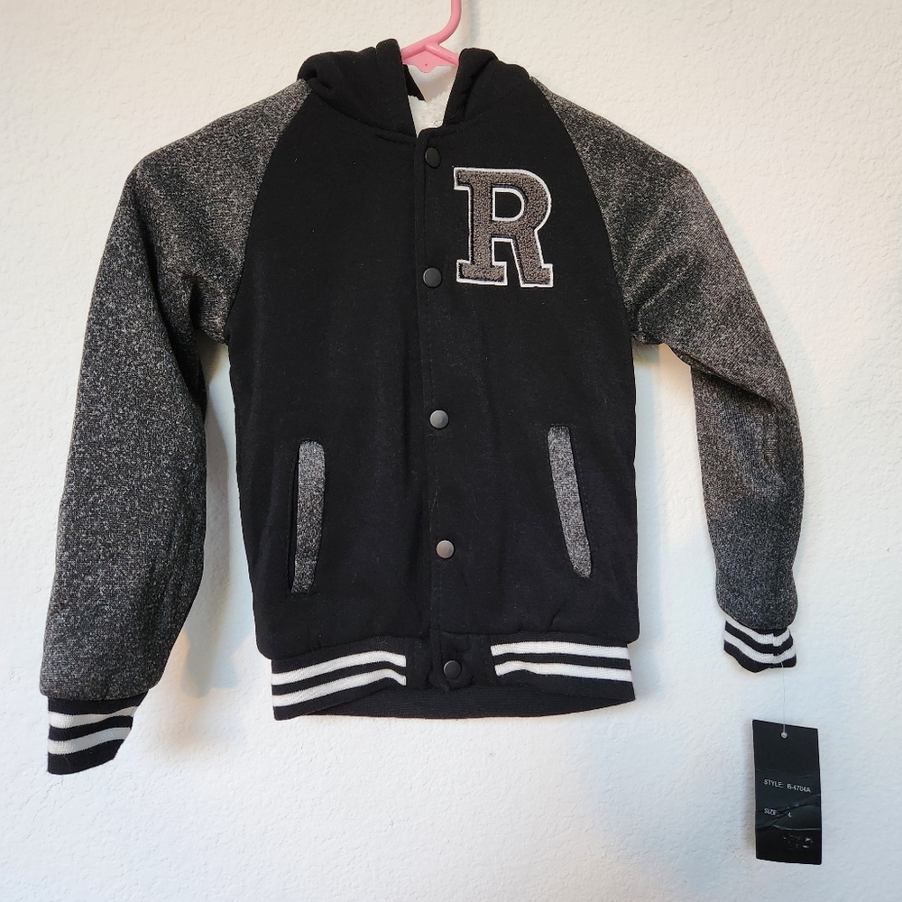1826 Varsity Child's Hoodie Lined Jacket